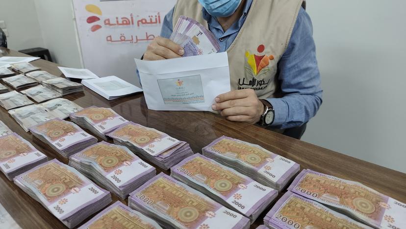 Cash Assistance Delivered to People with Disabilities in Douma