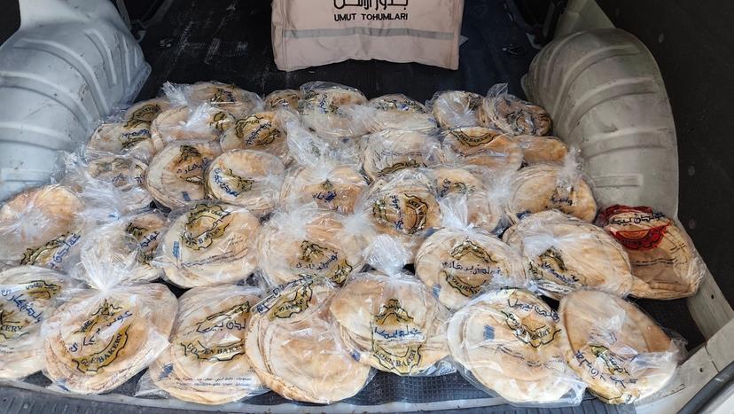 Bread Distribution in Douma – Rural Damascus